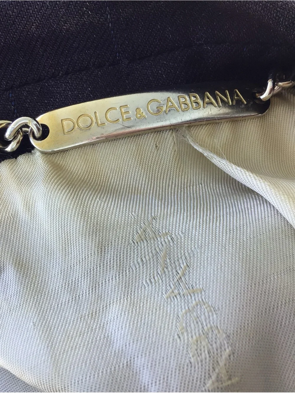 Dolce & Gabbana Men’s 100% Virgin Wool 3-button Blazer Made in Italy